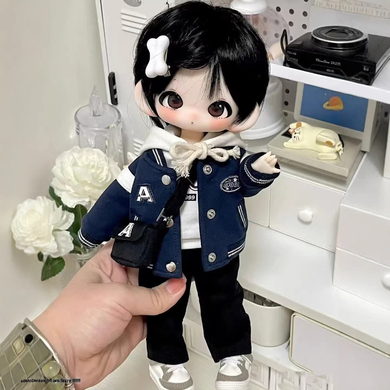 【In-Stock Wholesale】Six-Piece Bjd Doll Set, Suitable for Wearing Doll Clothes, Everyday Campus Style 【In-Stock Wholesale】Six-Piece Bjd Doll Set, Suitable for Wearing Doll Clothes, Everyday Campus Style