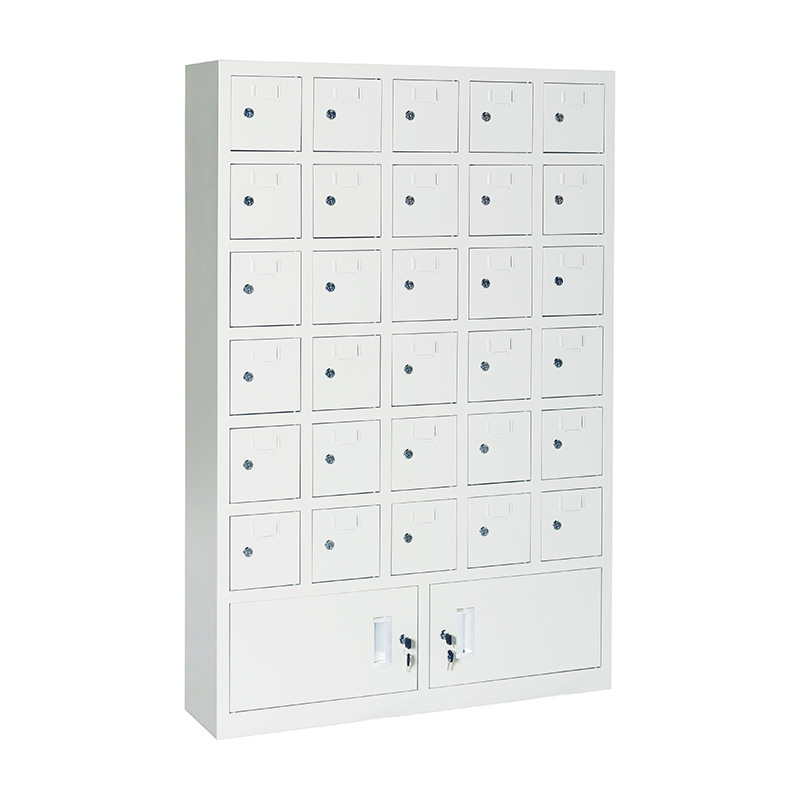 Gabinete de almacenamiento de teléfonos móviles Huellas dactilares del personal Gabinete de teléfonos móviles Reconocimiento facial Gabinete de almacenamiento de teléfonos móviles Contraseña electrónica Lockers