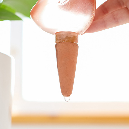 Bird automatic flower watering device creative lazy flower watering kettle transparent self-service dripper flower pot watering kettle