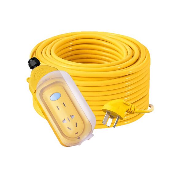 Electric Battery Motorcycle Charging Extension Cord Outdoor Rainproof Socket Plug Strip Extension Board 5/10/ 20m Row Plug