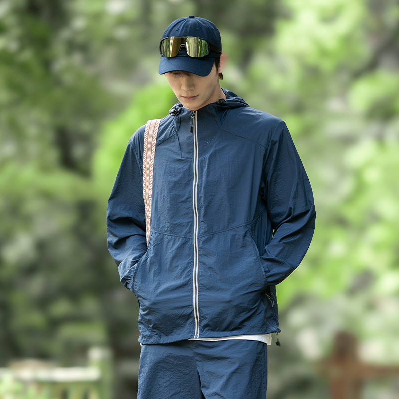 Fabricante directo de seda de hielo para hombre verano 2026 nuevo estilo explosivo de alta calidad al aire libre pantalones cortos transpirables cubierta de ropa solar