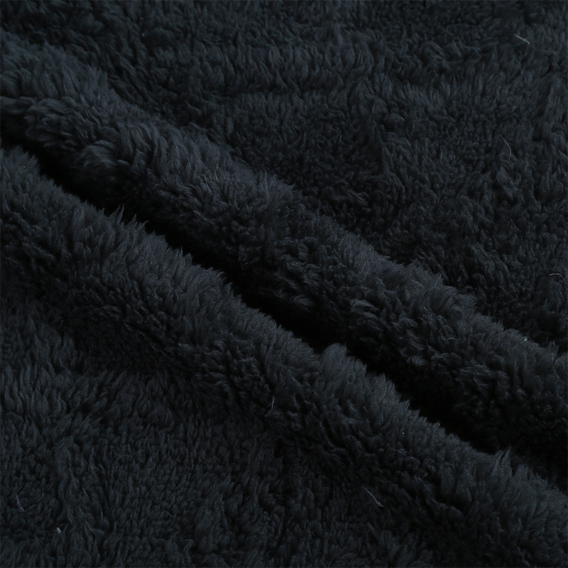 Wholesale of double-sided jacquard diamond-shaped velvet fabric, warp knitted polyester velvet fabric, double-sided comfort-cotton velvet home clothing and blanket fabric detail image 11