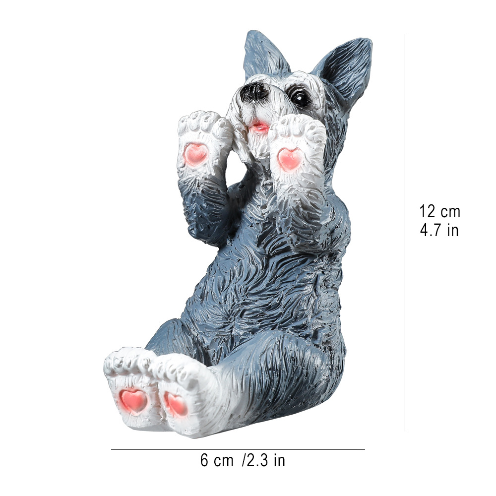 Cute Schnauzer Phone Stand