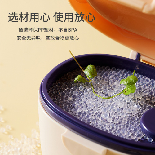  new baby milk powder box, portable out-of-home packaging box, complementary food storage tank, sealed moisture-proof rice noodle box