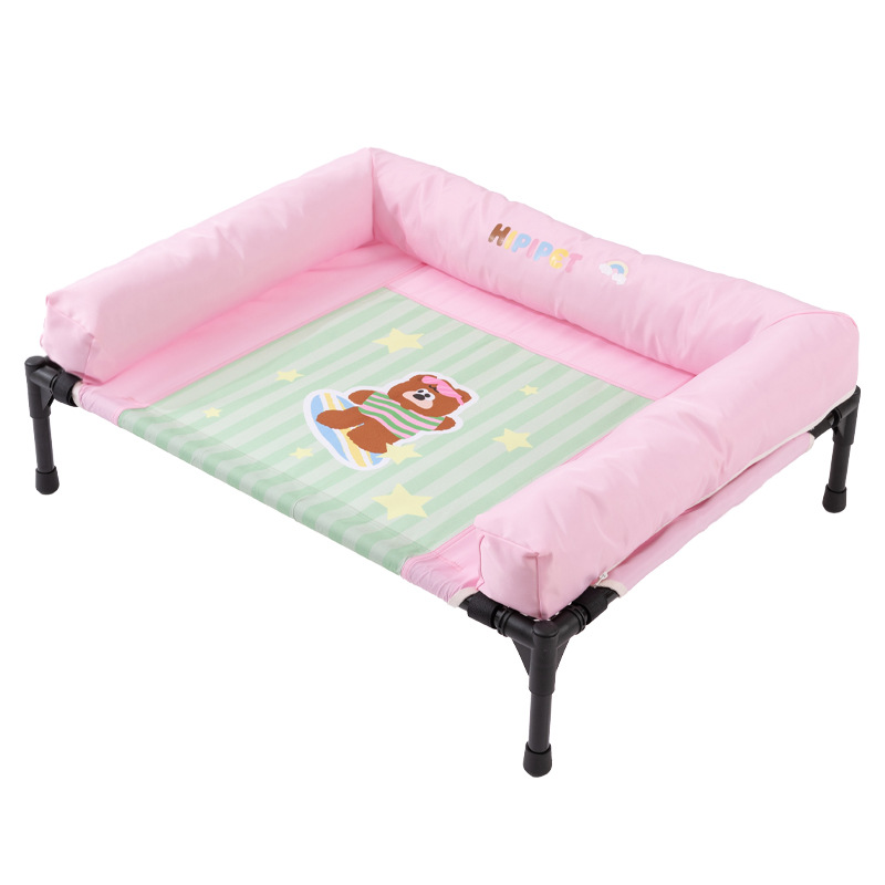 Cama de perros de tamaño medio y grande desmontable de cuatro estaciones transfronterizas, cama de mascotas de gran espacio, cama de marcha de perros