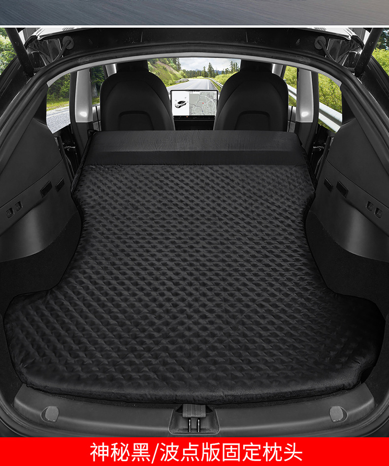 Tesla ModelY/3 car mattress ya camping rear row sleeping trunk air cushion bed special car