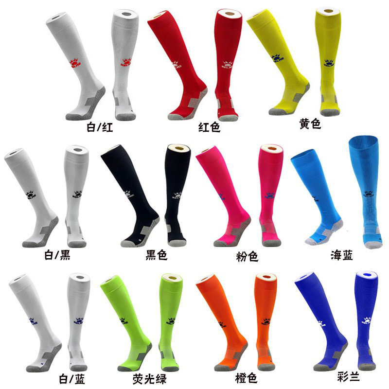 Keme Football Socks for Children and Adults, Non-Slip Knee-High Socks for Boys, Student Towel-Soled Sports Socks, Cross-Border