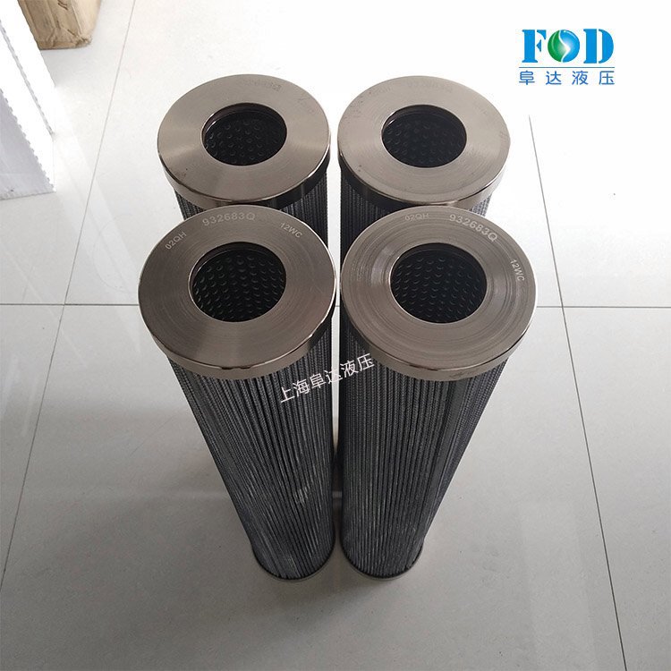 Parker派克原装液压过滤器滤芯923683Q玻璃纤维筒状