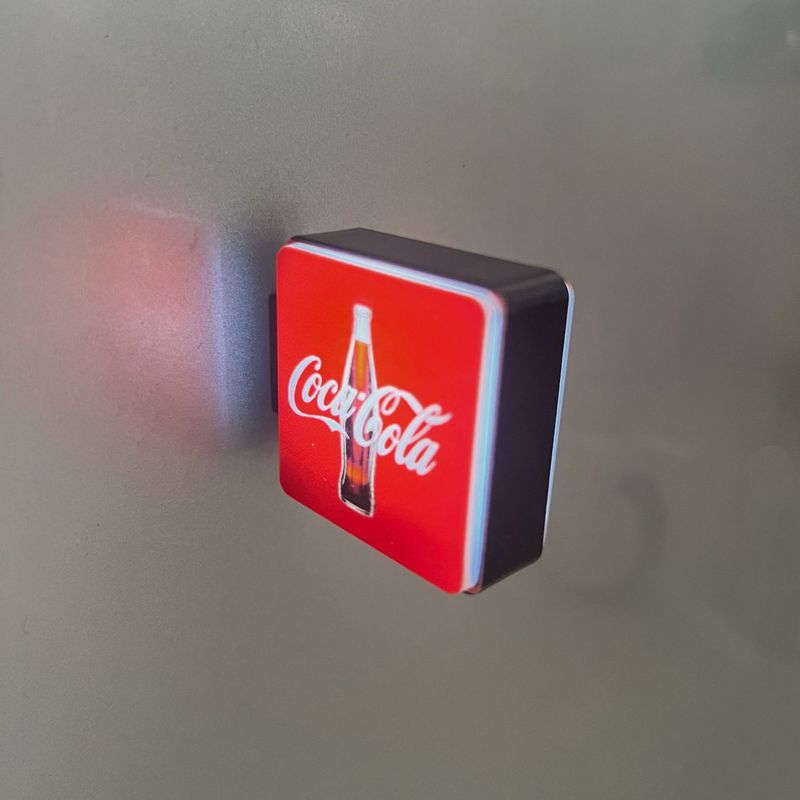 コンビニ冷蔵庫マグネットクリエイティブライトサインディスプレイカード磁気ローゼン 711 ファミリーライトボックスおもちゃモデル発光|undefined
