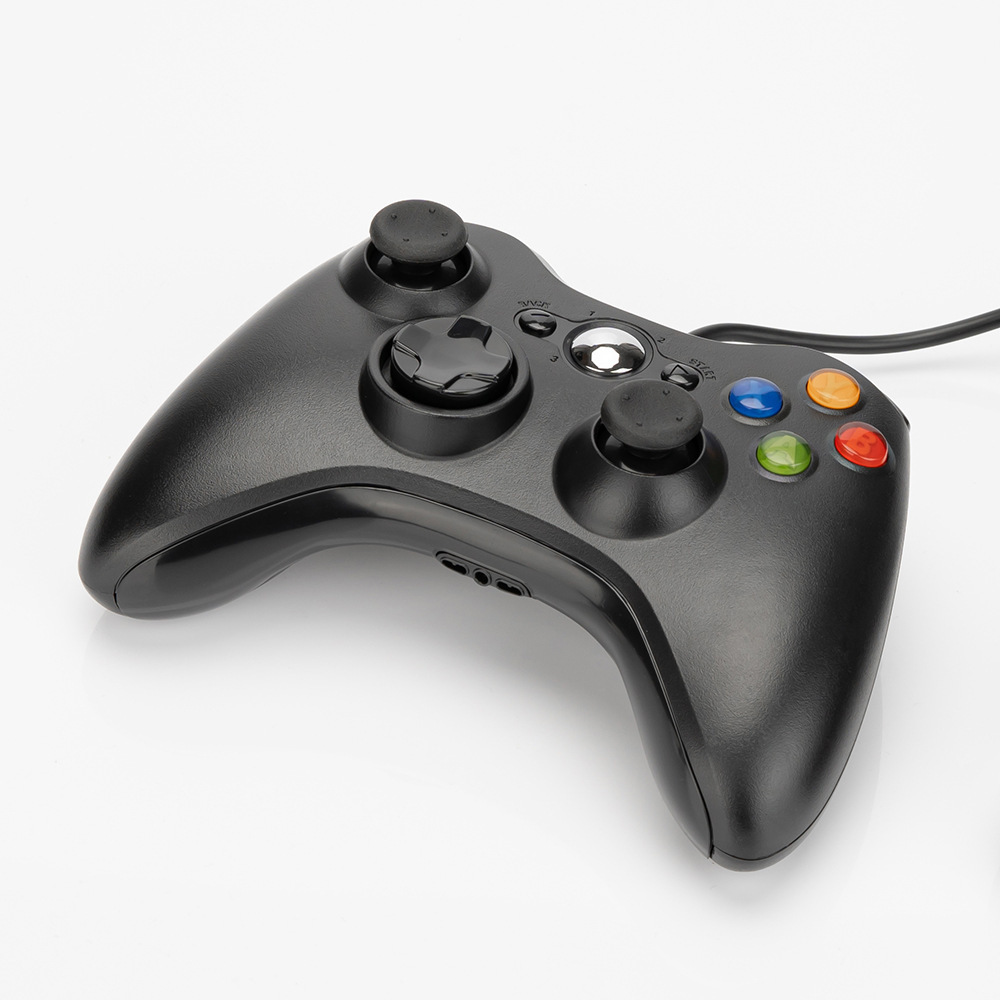 Ventas directas de fábrica XBOX360 GamePad atado con alambre de vapor de la computadora multi-función