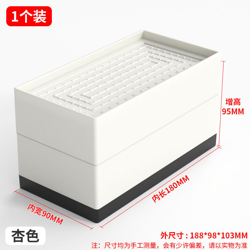 家具椅子の足パッド、ソファ、コーヒーテーブル、ベッドの足の高さを上げるベース、テーブル脚、耐摩耗性家具の高さを上げるブロック|undefined