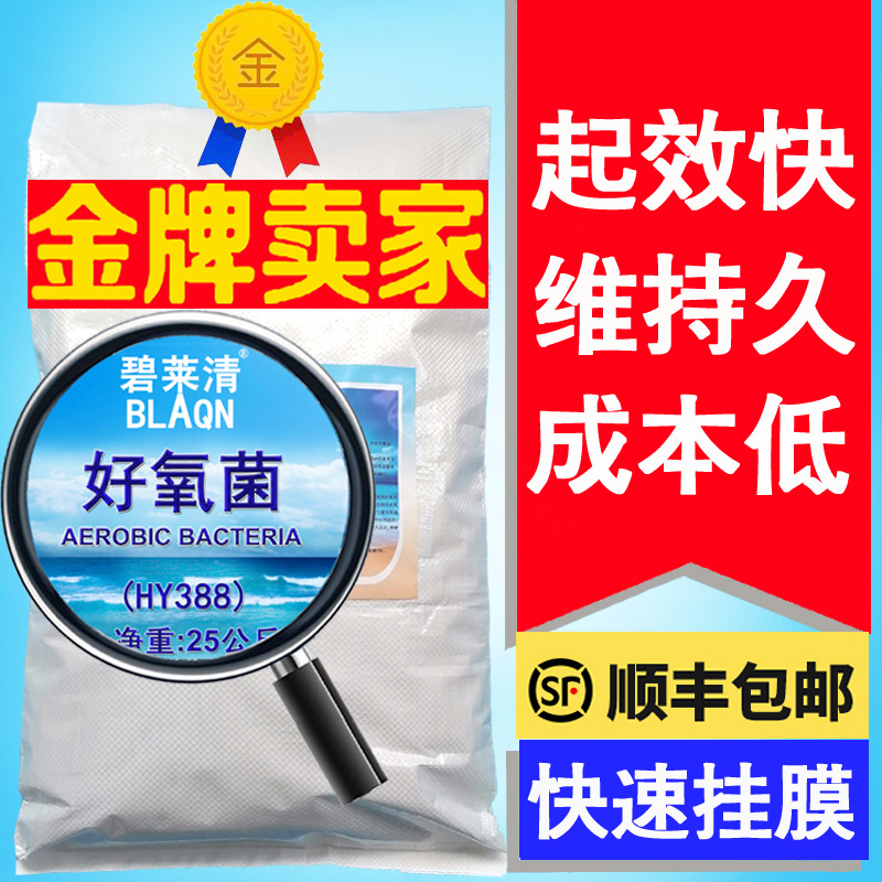 高效好氧菌种污水处理生物菌剂微生物降解氨氮COD硝化细菌好氧菌