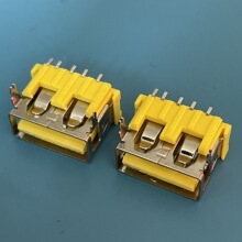 �Ӹ���USB AF 5Pĸ��ǰ����NSMT ���_�P�z�y�_ H=7.1MM �Sɫ�zо