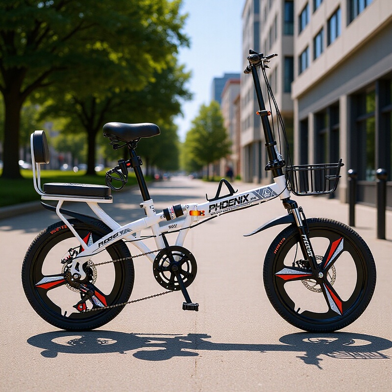 Phoenix Brand No-Installation Folding Bicycle, Ultra-Light and Portable, Suitable for Adults, 20inch 22inch Inch Children's Student Bicycle Phoenix Brand No-Installation Folding Bicycle, Ultra-Light and Portable, Suitable for Adults, 20inch 22inch Inch Children's Student Bicycle