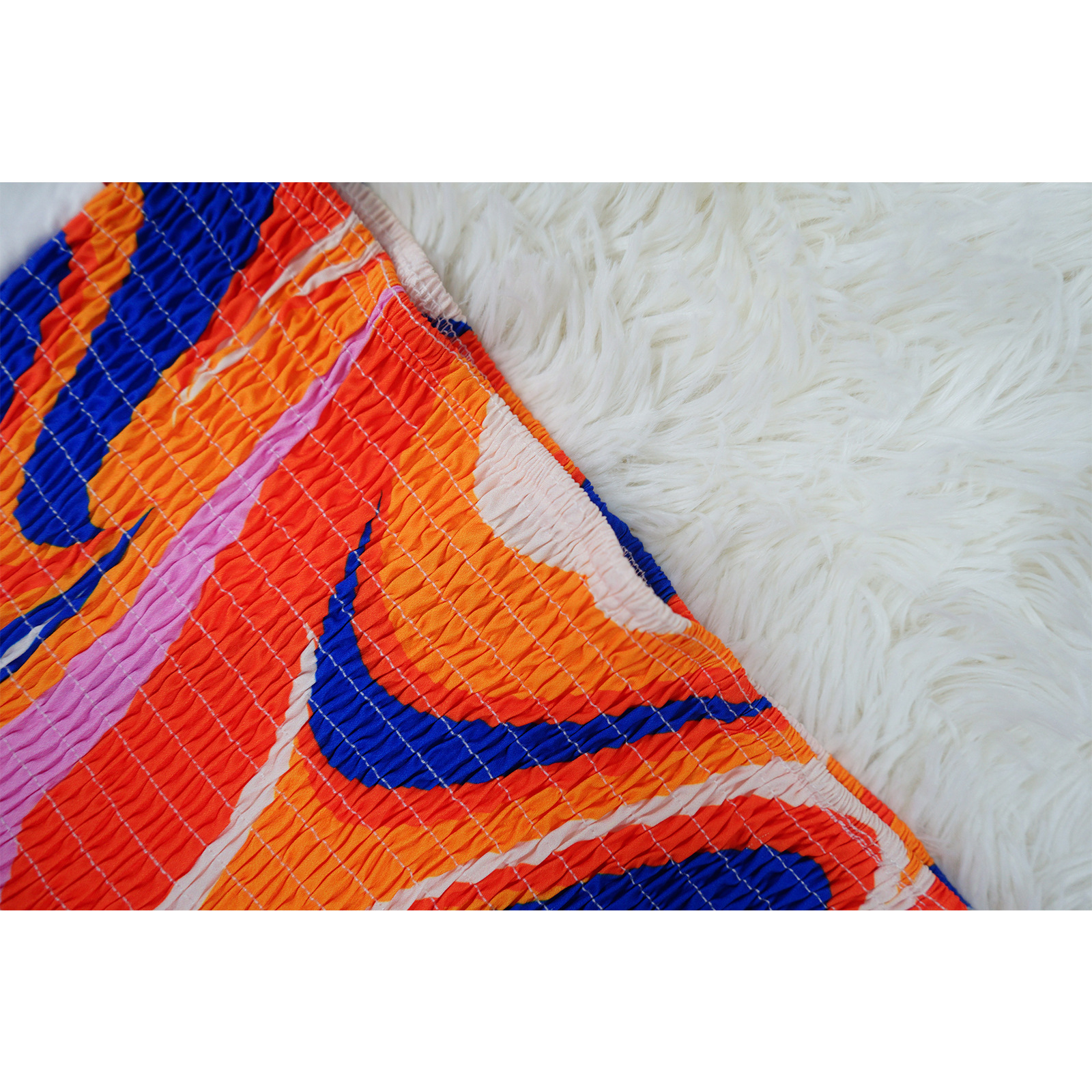 Women Clothing Sexy Sleeveless Backless Skirt Printed Two Piece Suit 17 Women Clothing Sexy Sleeveless Backless Skirt Printed Two Piece Suit