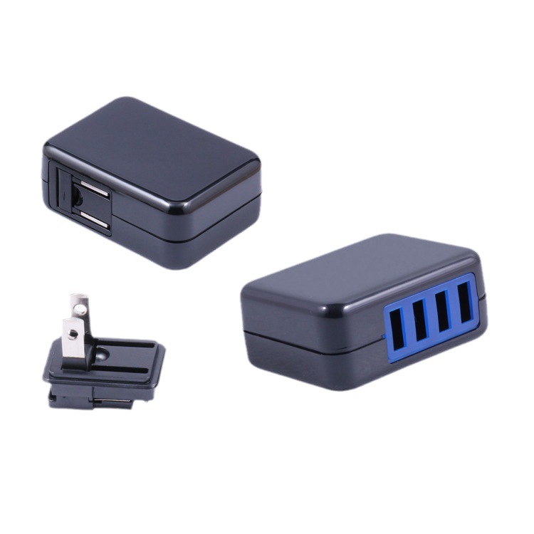 日规折叠式USB充电器外壳/适配器外壳/电源外壳/塑胶外壳808