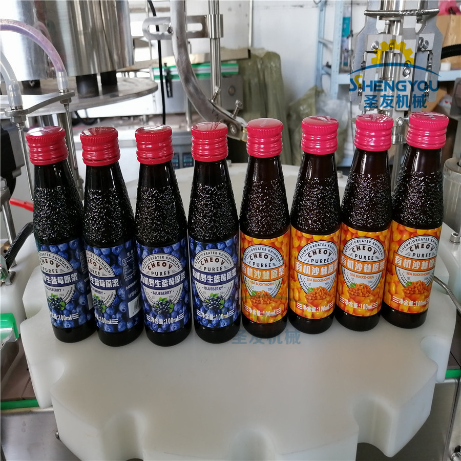 上海30ml口服液定量灌装机 口服液小型灌装机 口服液洗瓶机设备