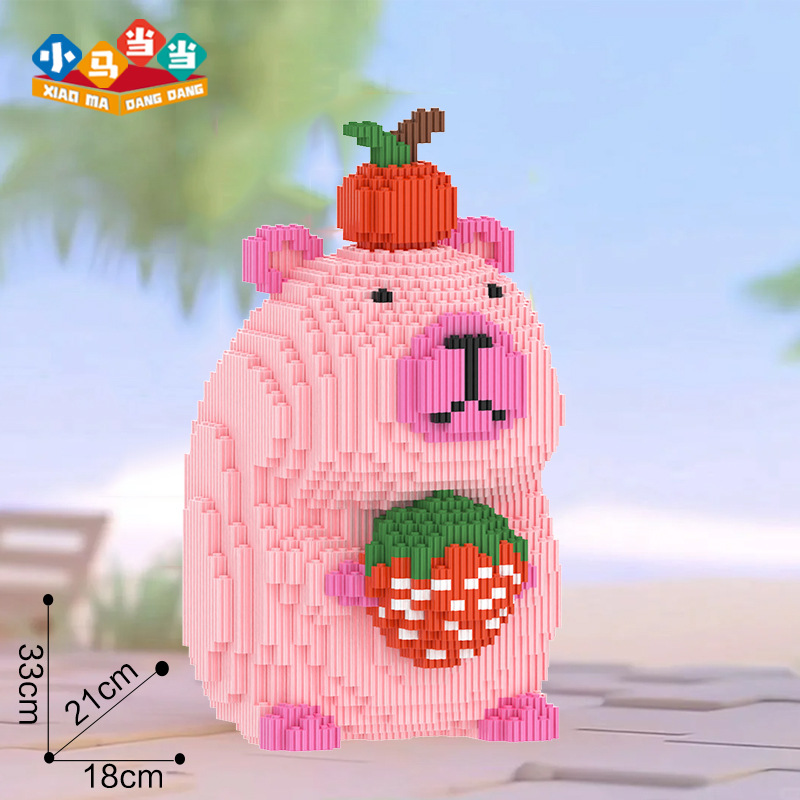 Kulomi Meletti Series Bloques de construcción Bear Bloques de construcción al por mayor Juguetes al por mayor Regalos para niños y niñas Muñecas hechas a mano