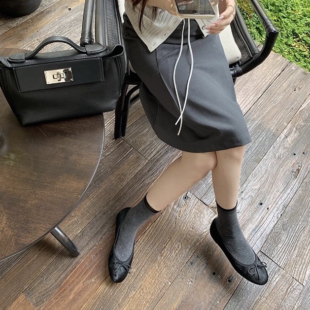 葡萄家~牛皮版马毛经典小圆头浅口百搭蝴蝶结豹纹平底休闲单鞋女|undefined