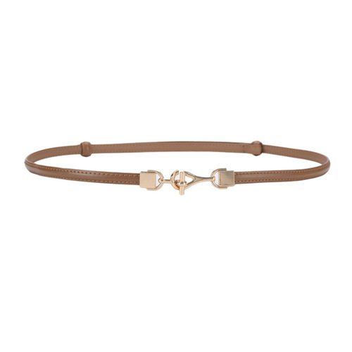 New 1cm adjustable simple thin belt women's decorative dress sweater thin belt fashion Korean style ins style waist chain