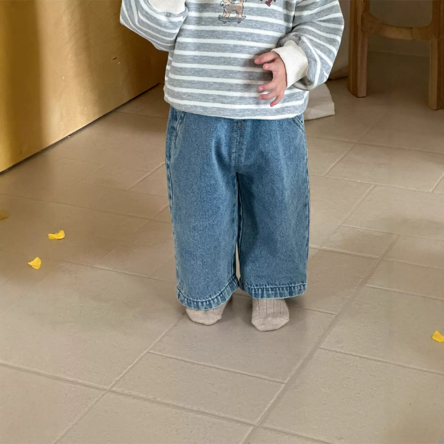 儿童秋季牛仔裤2025新款宝宝衣服裤子韩版童装男童秋装长裤百搭款
