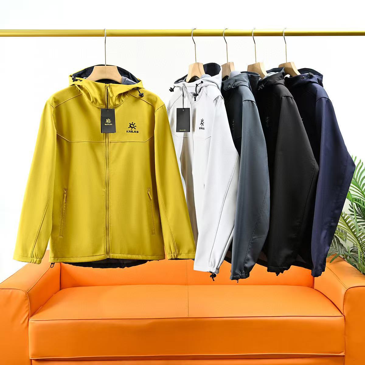 Veste à capuche softshell kailas unisexe mode outdoor casual_voghion.com