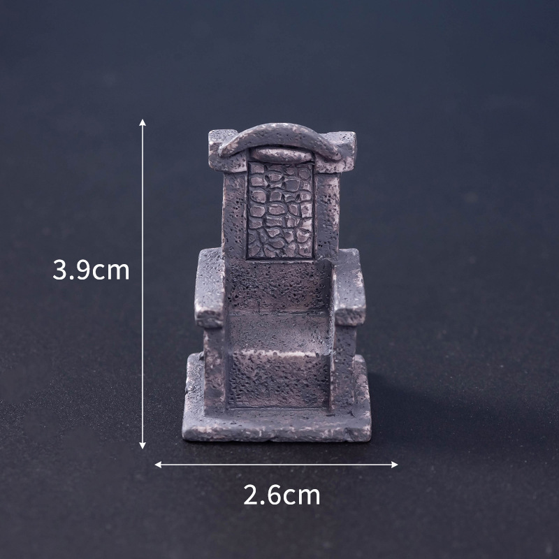 Decoraciones de Halloween cráneo Momias de Pascua Fantasmas Decoraciones de Resina Horror Decoración de Escritorio Creativa