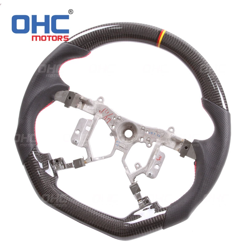 Подходит для Toyota Camry/Highlander 2006–2013, модифицированное рулевое колесо с углеродным волокном