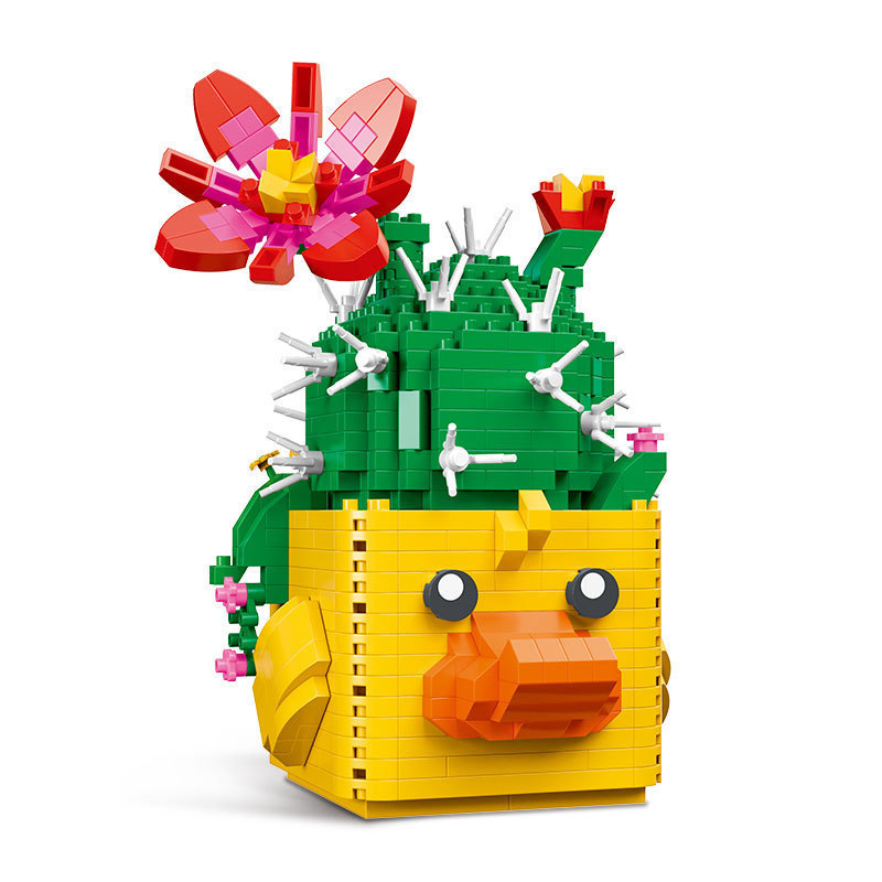 Moyu micro partículas 9700-97010 dibujos animados olla serie juguetes casual montaje bloques de construcción adornos de regalo