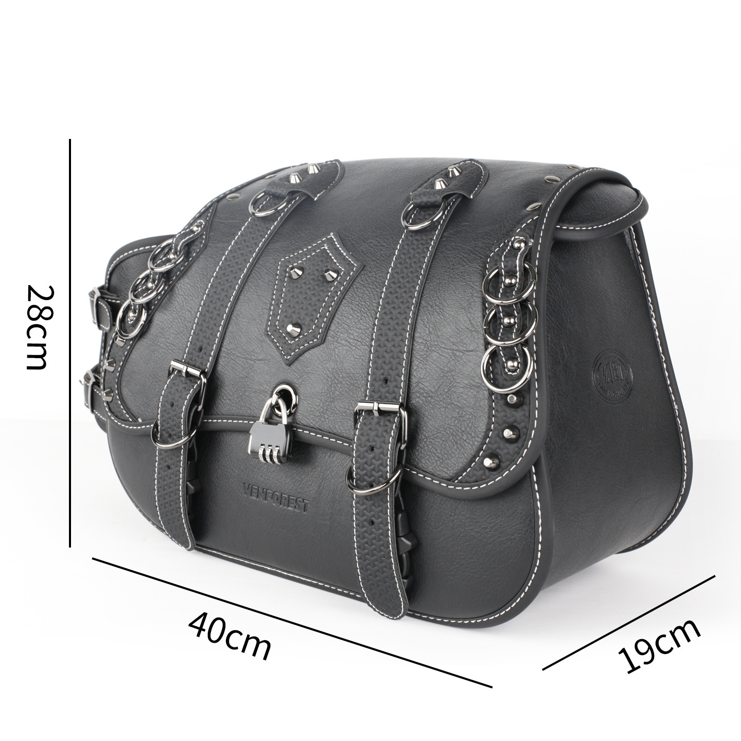 Retro Cruise Motorcycle Quick Release Bracket Hanging Bag Knight Side Bag Modified Storage Bag
