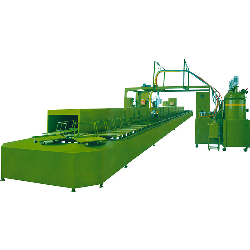 Lanzhou Advanced Version Polyurethane Foaming Machine Fully Automatic Shoe Machine Disc Production Line Manufacturing Polyurethane High Rebound