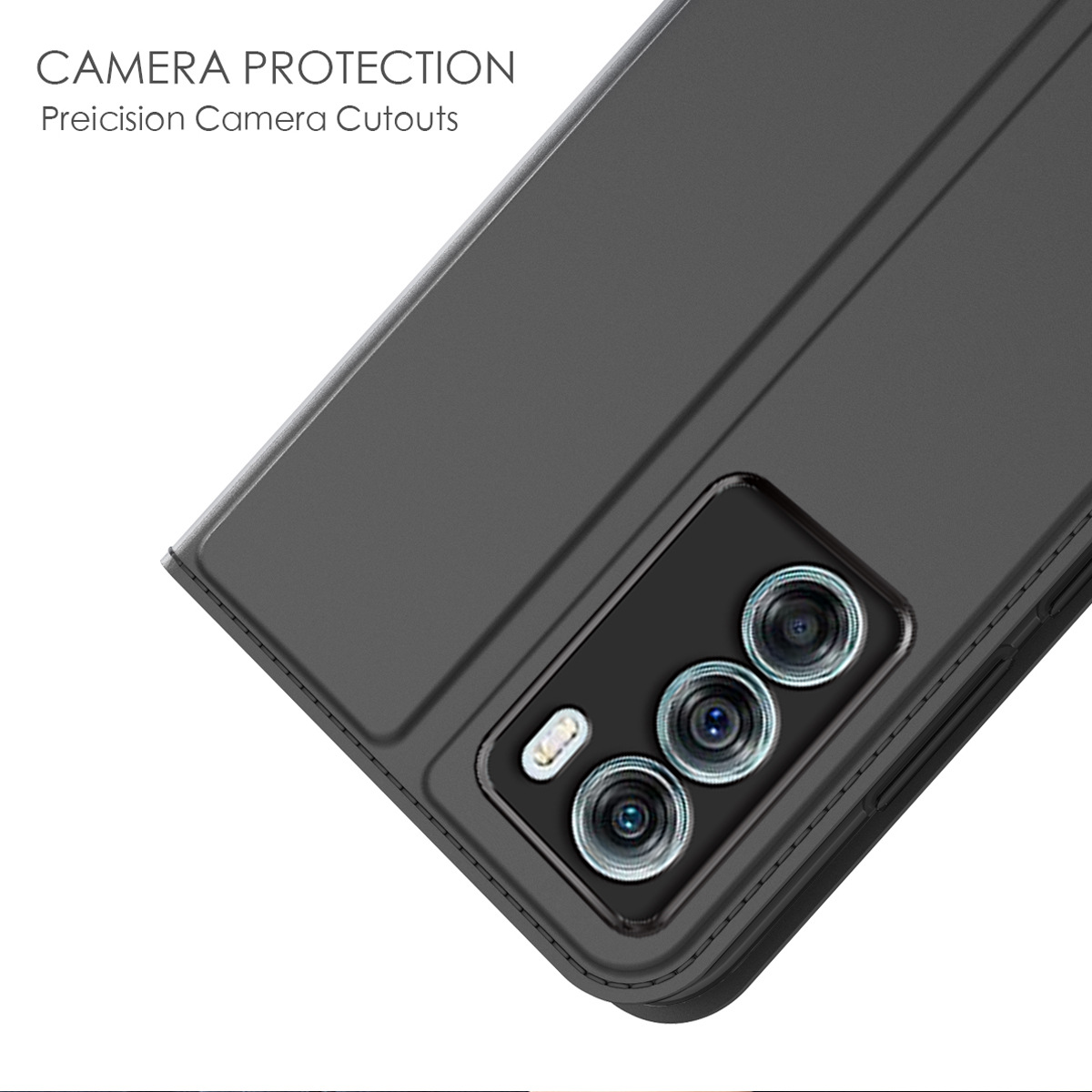 Étui de protection en cuir PU antichoc pour téléphone Motorola Moto Edge S30, idéal pour la vente en gros_voghion.com