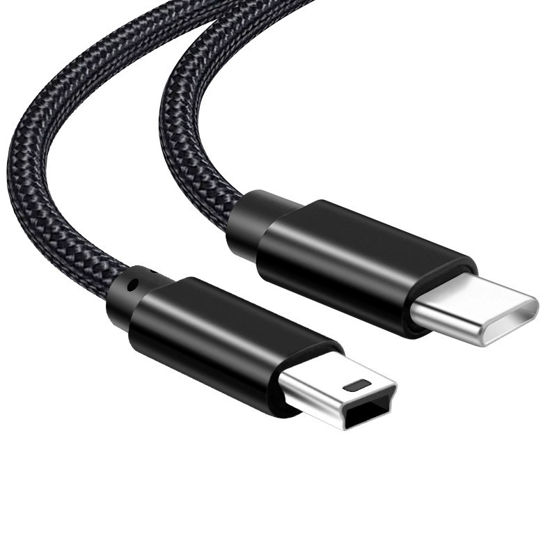 Производитель продаёт кабель данных Braided Type-C к MiniUSB-T типа порт для компьютера к камере к бокс-кабель