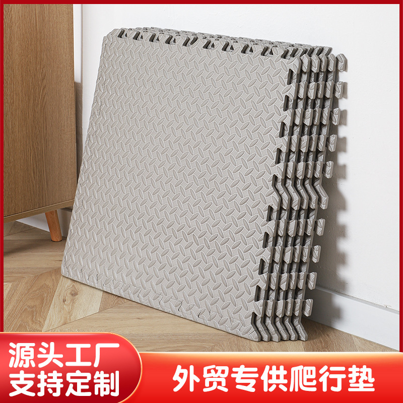 Leaf Pattern 60*60 Foam Floor Mat Taekwondo Floor Mat Home Splicing Floor Mat Baby Crawling Mat