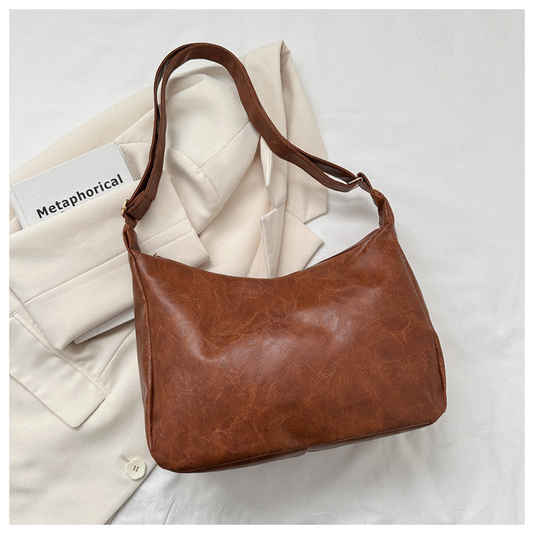PU Große Kapazität Damen Tote Beliebte Mode Schulter Umhängetasche_voghion.com