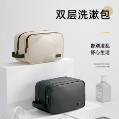 新しい収納クロスボーダーポータブル化粧品バッグ女性のための大容量トラベルトイレタリーバッグトイレタリーメイクブラシデスクトップ収納袋