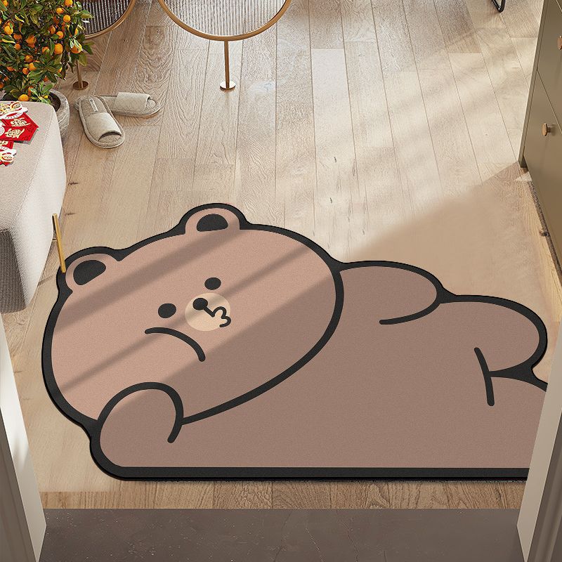 큰 갈색 입 [내마모성 및 얼룩 방지]