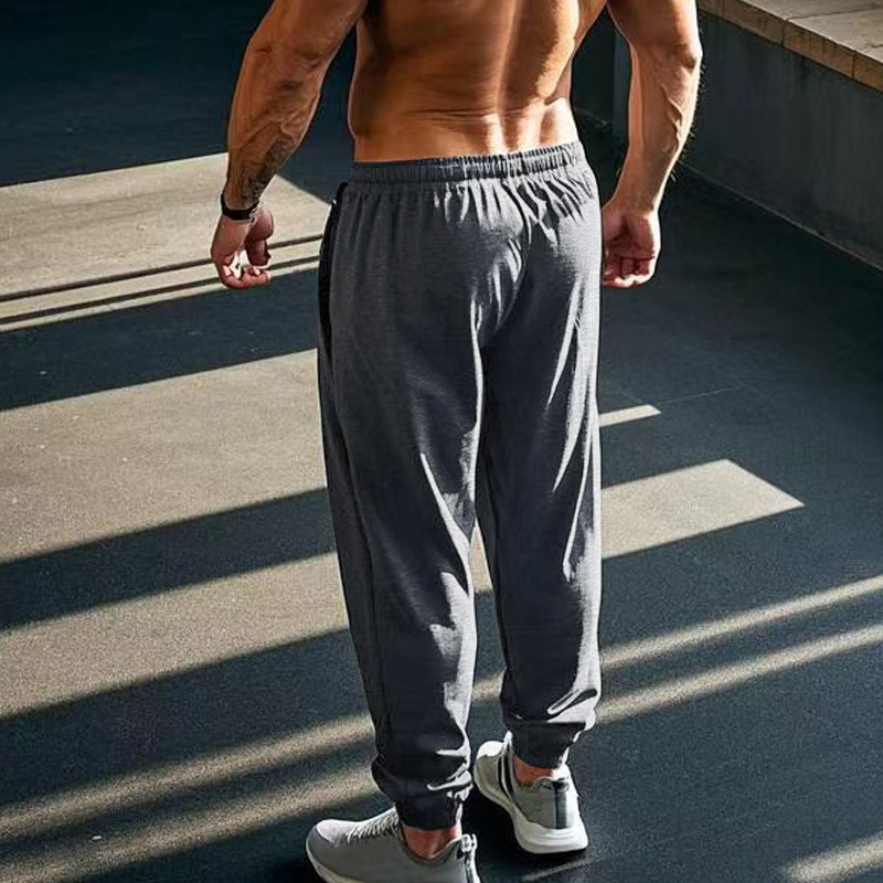 Lässige Jogginghose für Herren – Leichte Jogginghose mit Kordelzug (atmungsaktiv, schnelltrocknend, für alle Jahreszeiten, S-XXXL)​_voghion.com