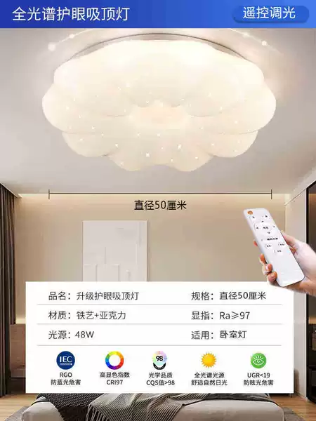 Pumpkin ceiling light-50cmLED innumerable dimming 96W