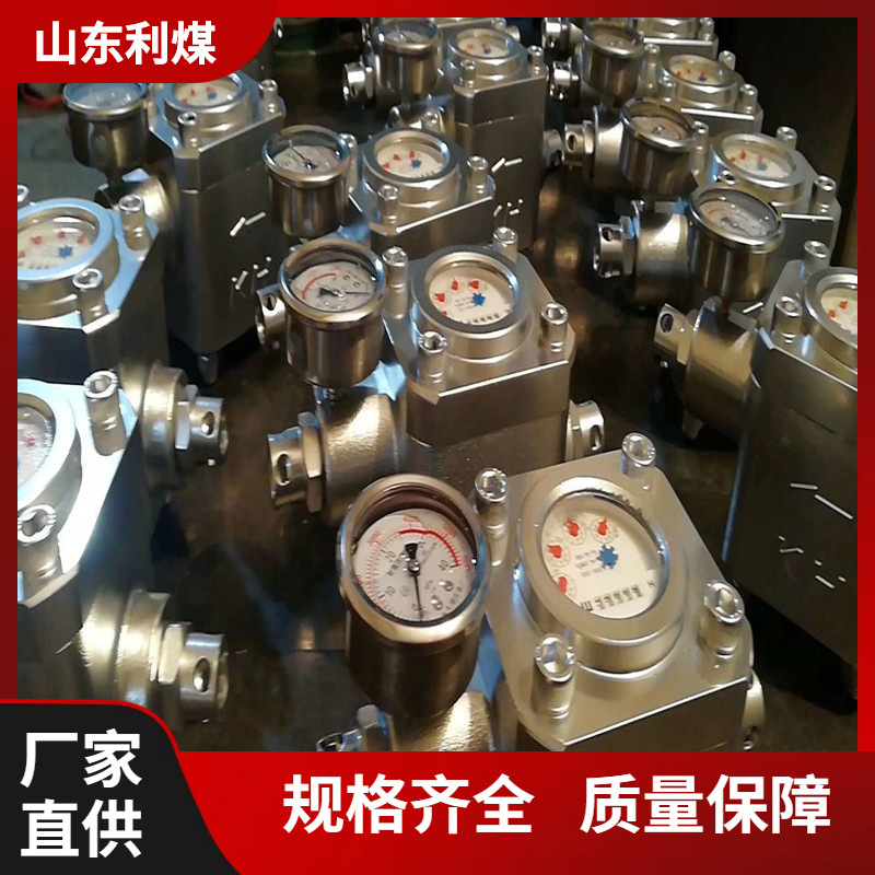 矿用双功能高压水表 ZGS-6煤层注水表 SGS直读式高压水表