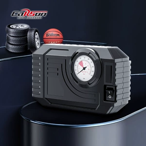 Mini Portable Car Air Pump Pointer Type Car Tire Inflator Electric Small Motorcycle Air Pump