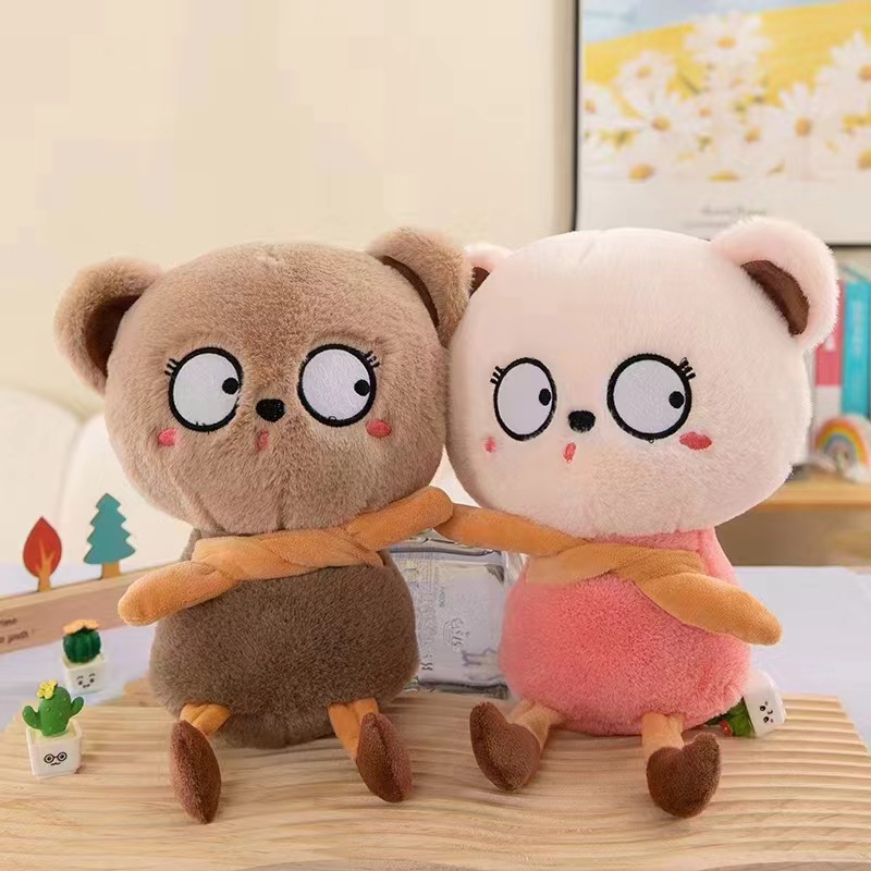 Juguetes de peluche lindos muñecas de frutas almohada muñeca agarra muñeca boda tira muñeca de tela muñeca estand juguetes regalos