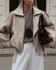 Short beige jacket