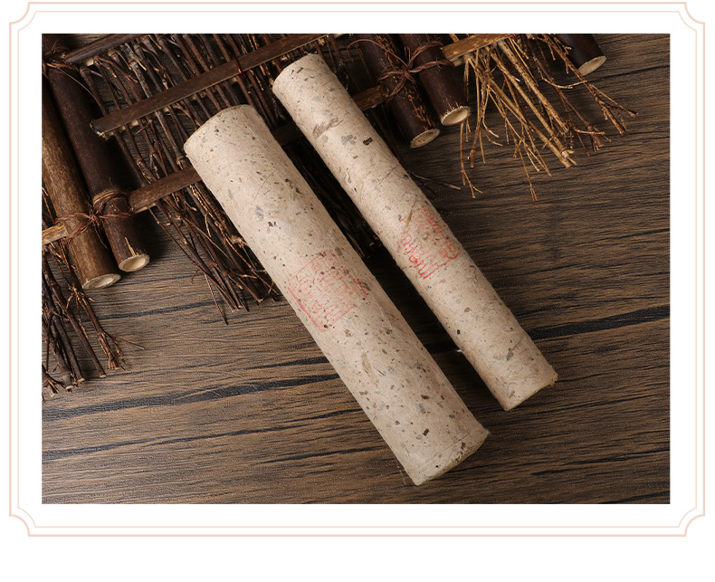 Five-Year Aged Moxa Sticks 4cm Thick Hand-Rolled Mugwort Ai Tiao for Moxibustion Warm Therapy in use