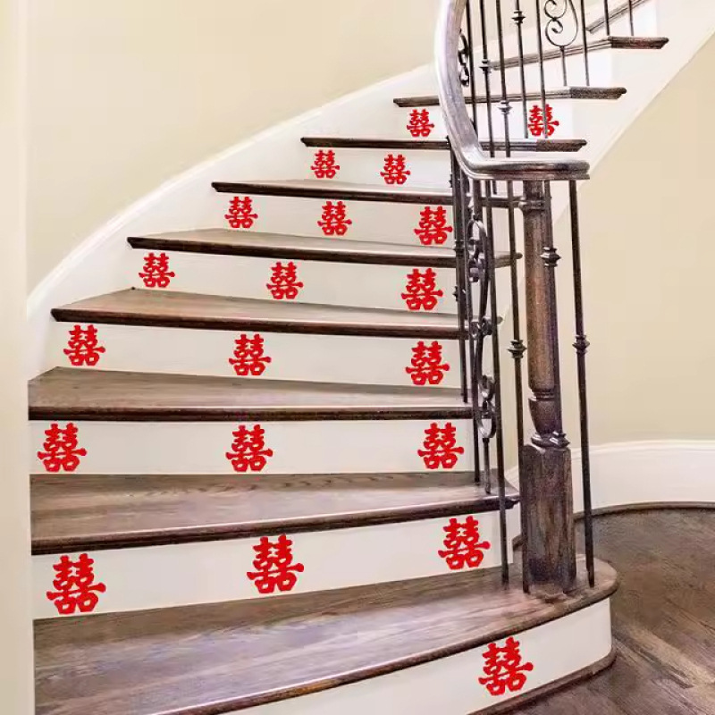Wedding Celebration Supplies, Decorative Stair Stickers, Creative Mini Hollow-Out Happy Word Stickers, Self-Adhesive Happy Word Furniture Stickers Wedding Celebration Supplies, Decorative Stair Stickers, Creative Mini Hollow-Out Happy Word Stickers, Self-Adhesive Happy Word Furniture Stickers