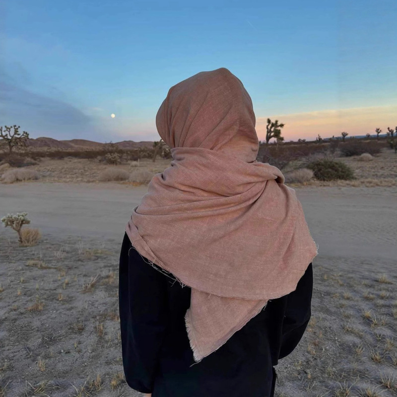 European and American Cross-Border 2025 Autumn and Winter New Amazon Personalized Street Niche Headscarf Splicing Hooded Casual Sweatshirt for Women