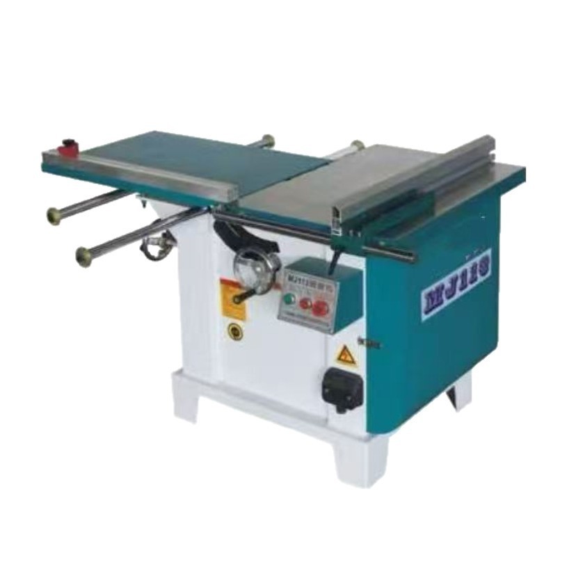 MJ113TB推台锯轴倾斜摆角圆盘锯圆锯机木工机械小型精密推台锯
