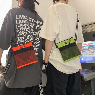 (Cross-border trading), (Wholesale), small shoulder bag for men and women one shoulder, neck bag, (Physicals)