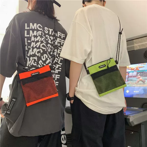 Cross-border Messenger Bag Men's and Women's Mobile Phone Bag Shoulder Mini Small Square Bag Fashion Simple Bag in stock Wholesale Neck Bag