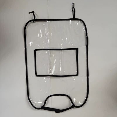 Oxford Cloth Anti-Kick Pad for Chair back anti-kick pad - type-b-ordinary-model-12mm-thick-transparent-with-pocket